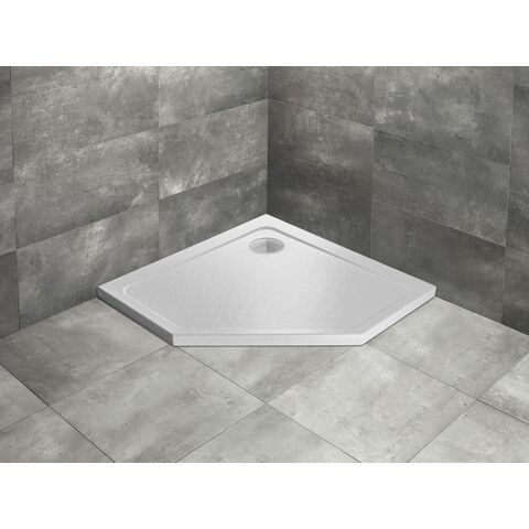 Душевой поддон Radaway Doros PT 90x90 stone white