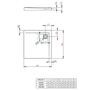 Душевой поддон Radaway Argos C 90x90