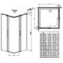 Душевой уголок Radaway Espera KDD 120x80