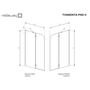 Шторка на ванну Radaway Torrenta PND II 120