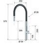 Смеситель для кухни Remer Kitchen NK73N