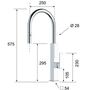 Смеситель для кухни Remer Kitchen QKR73