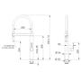 Смеситель для кухни Remer Kitchen SR516