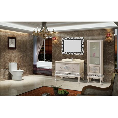 Мебель для ванной Tessoro VERSAILLES Перламутр с серебром