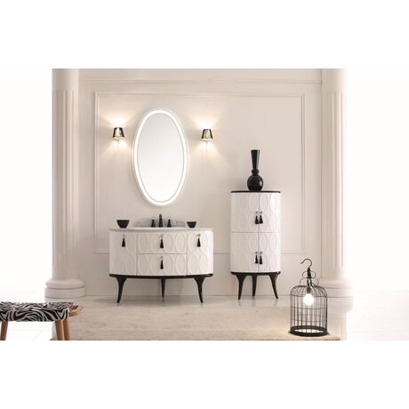 Мебель для ванной Tessoro NEO белый с черным