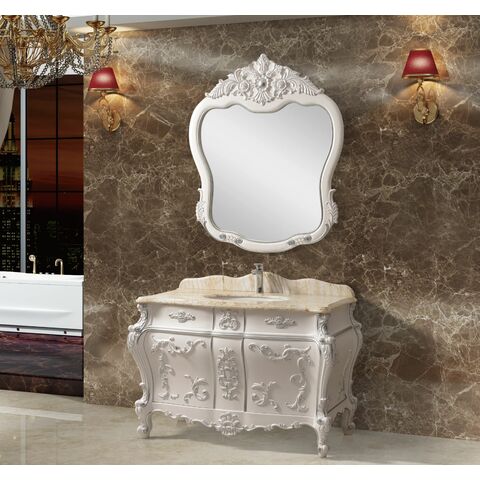 Мебель для ванной Tessoro WINDSOR Белый с серебром