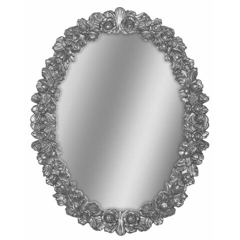 Зеркало Tessoro ISABELLA TS-0044-S без фацета, серебро