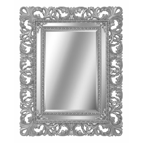 Зеркало Tessoro ISABELLA TS-1021VEN-S с фацетом, серебро