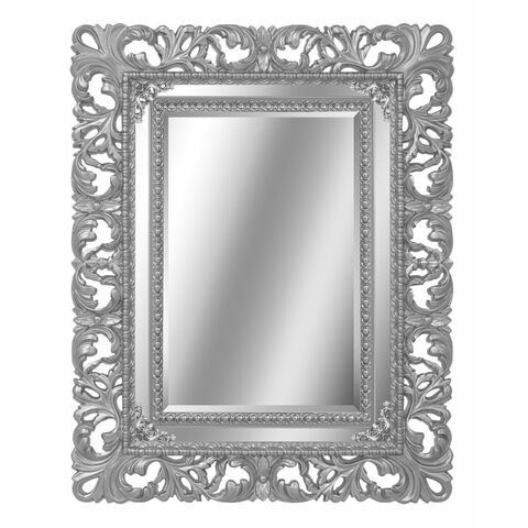 Зеркало Tessoro ISABELLA TS-1021VEN-S с фацетом, серебро