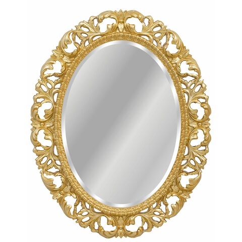 Зеркало Tessoro ISABELLA TS-102101-G без фацета, золото